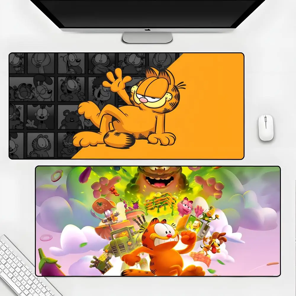 Cartoon G-Gar-fieldS Mouse Pad Rubber Mat Laptop Xxl Mousepad Notebook Gamer Computer Table Gaming Accessories