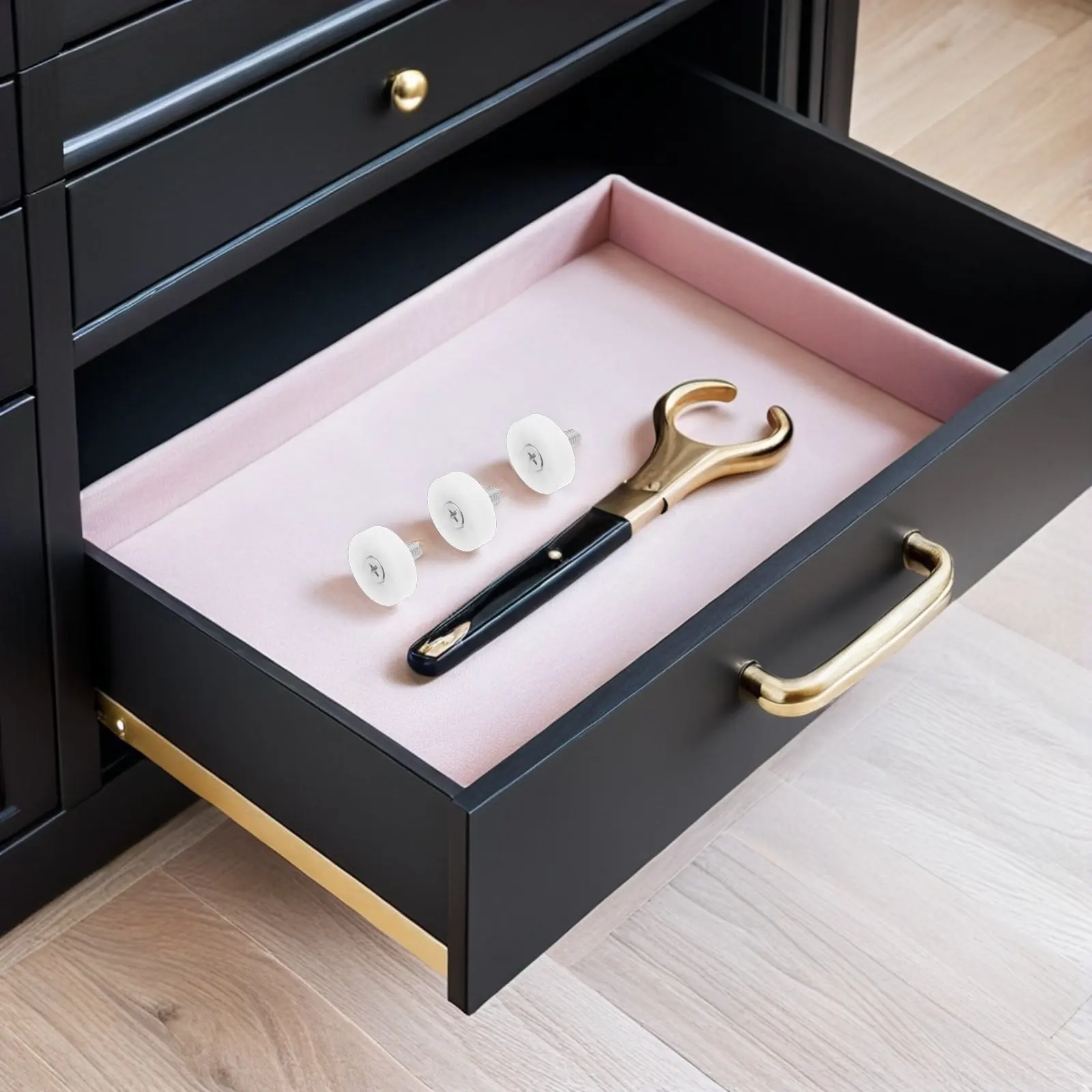 

12Pcs Nylon Drawer Rollers: High Performance Sliding Cabinet Door Pulley Smooth Operation for Gym Machine Parts