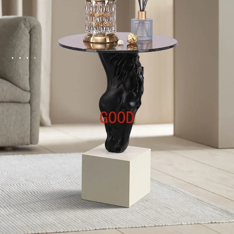 

Sofa Side Table Living Room Decorations Luxury Center Luxury Coffee Table Design Animal Simple Large High Table Basse Furniture