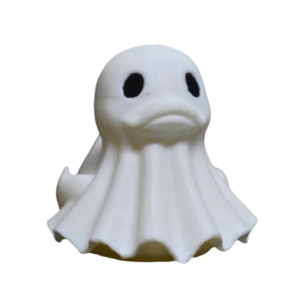 PLA Halloween Ghost Duck Lightweight Compact Miniature Duck Figurine Durable Cute Creative Ghost Duckling Home Party