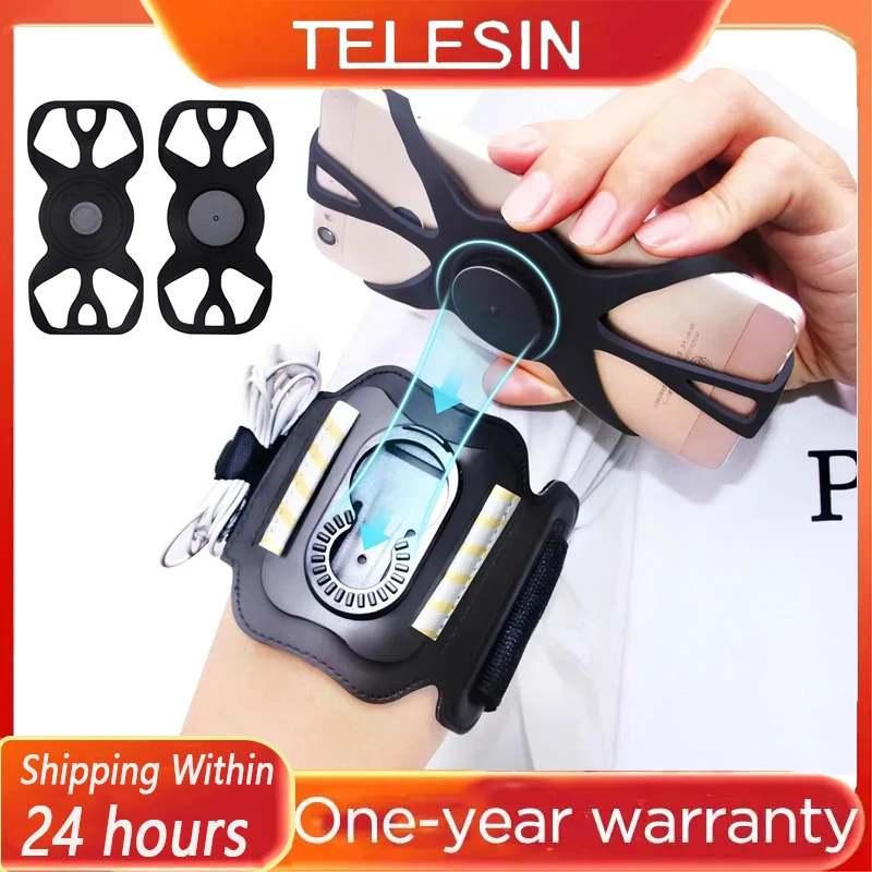 360 ° Rotatable Phone Holder For 4-7-inch Smartphones Running Bicycles Armband  Phone Holder Wristband Bracke Cell Phone Stand