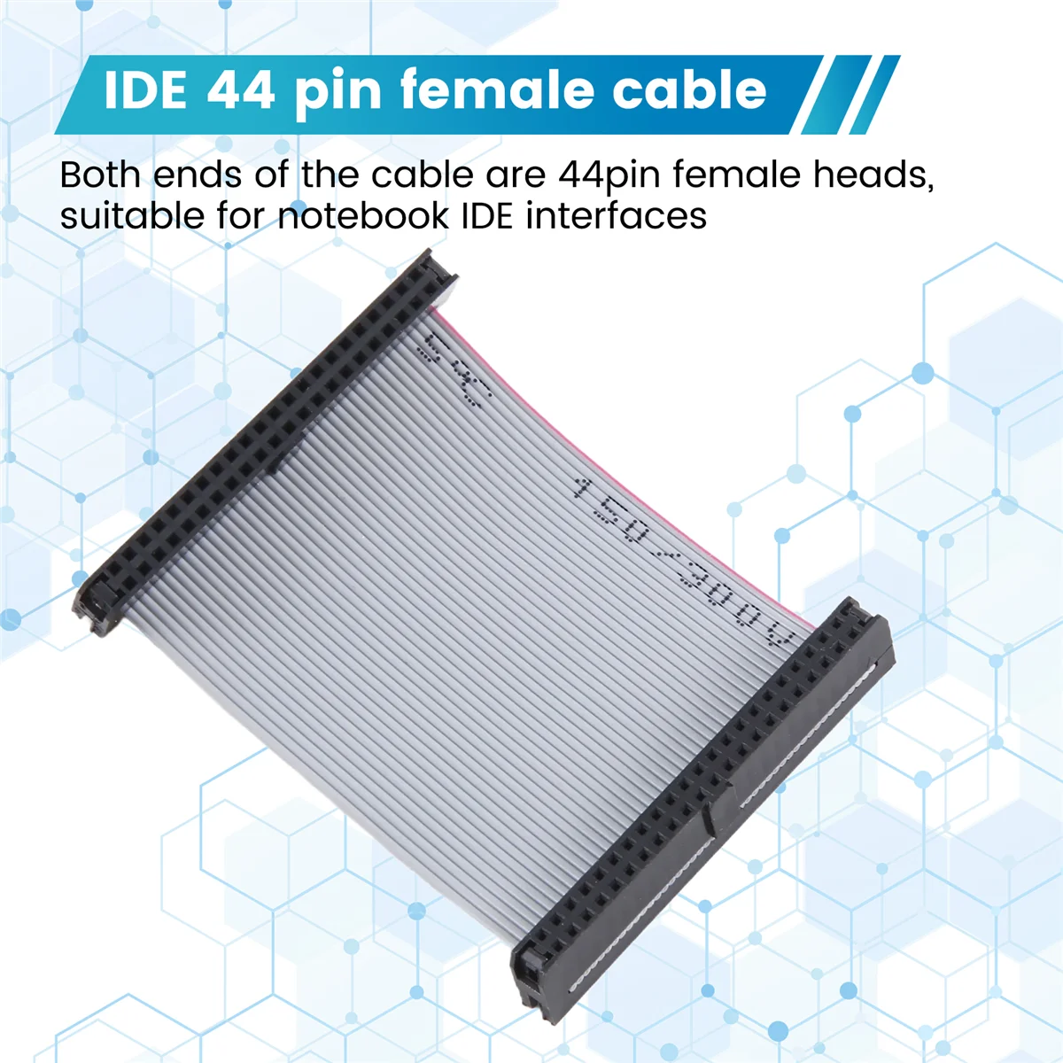 2-inch 44-pin female 2.5-inch IDE Hard Drive Cable