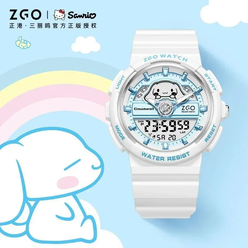 Sanrio Seires Lorbeer Hund Uhren weibliche Sanrio Sommer Junior High School Schüler ins Wind Sport elektronische Uhr Geschenke Mädchen