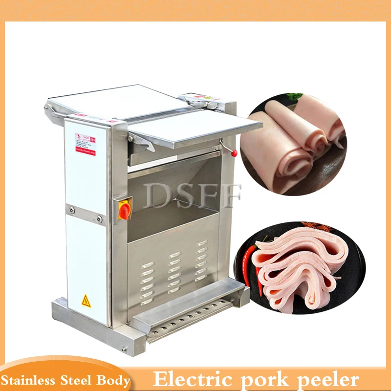 

High Quality And Fashionable Pork Peeler, Stainless Steel Commercial Fresh Meat Cutting Machine