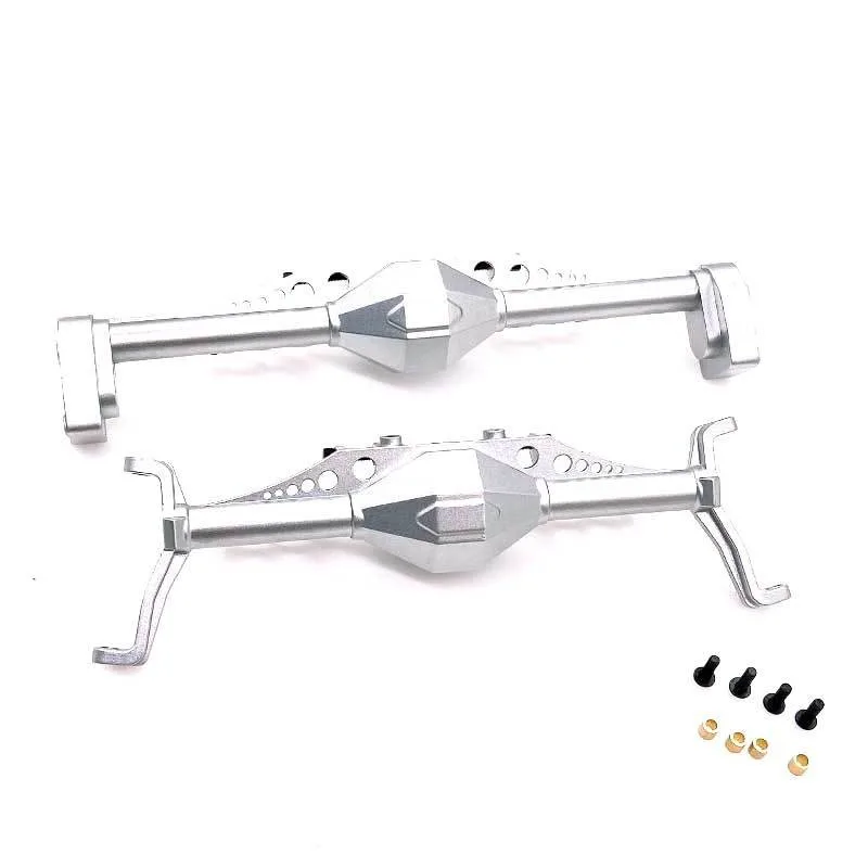 Upgraded RC CAR Metal Parts Series, Metal Axle Shells, Front and Rear Axle Shells,for Simulation Model Car  Axial Capra 1.9 UTBx