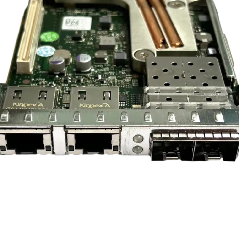 Original Network Card for Dell R730 0165T0 165T0 Server BCM57800 RJ45 Dual Gigabit 1G Electrical Dual 10G Optical Port CN-0165T0