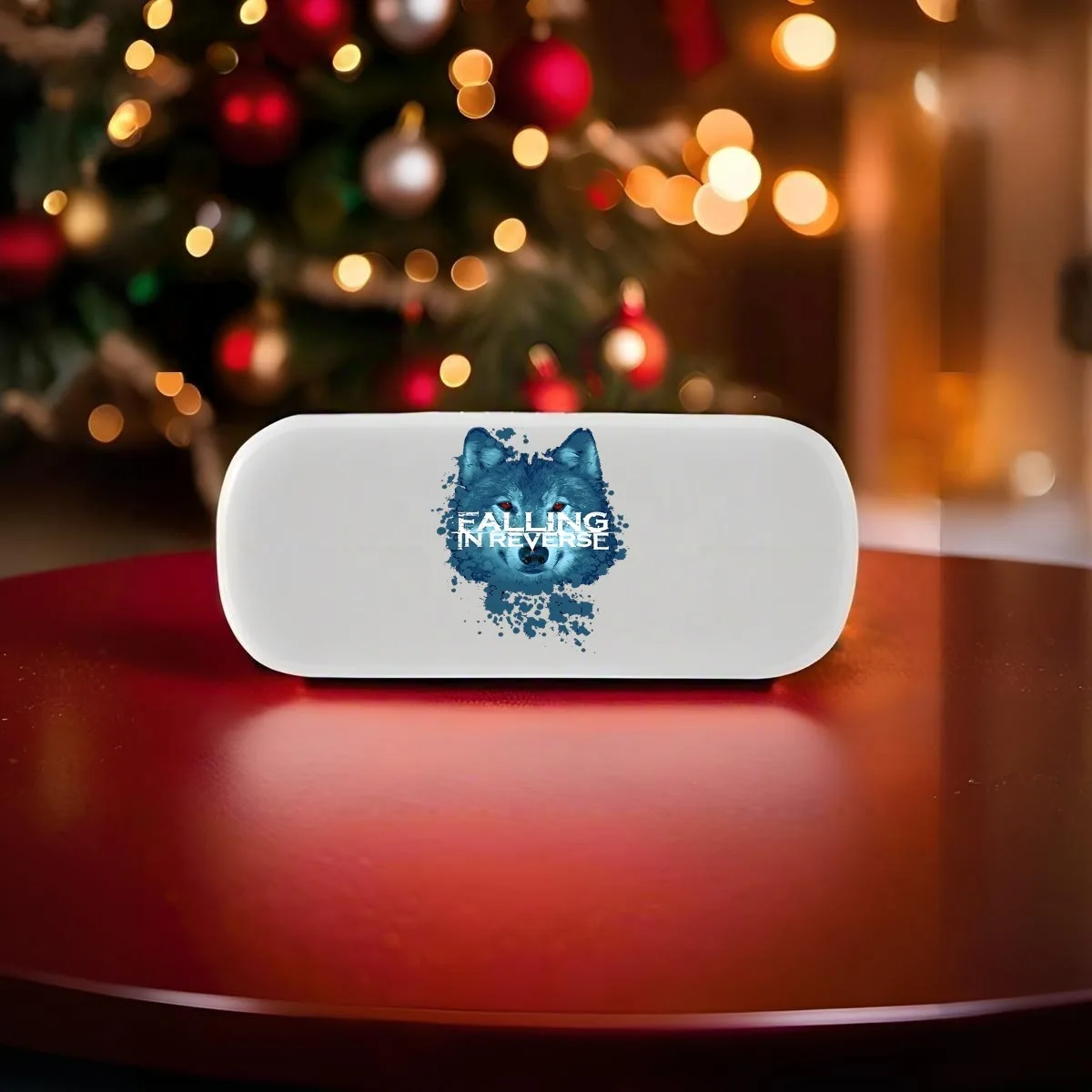 

Falling In Reverse 2026, новый прочный футляр для хранения очков унисекс, стильный дизайн с узором, дорожный защитный чехол для глаз