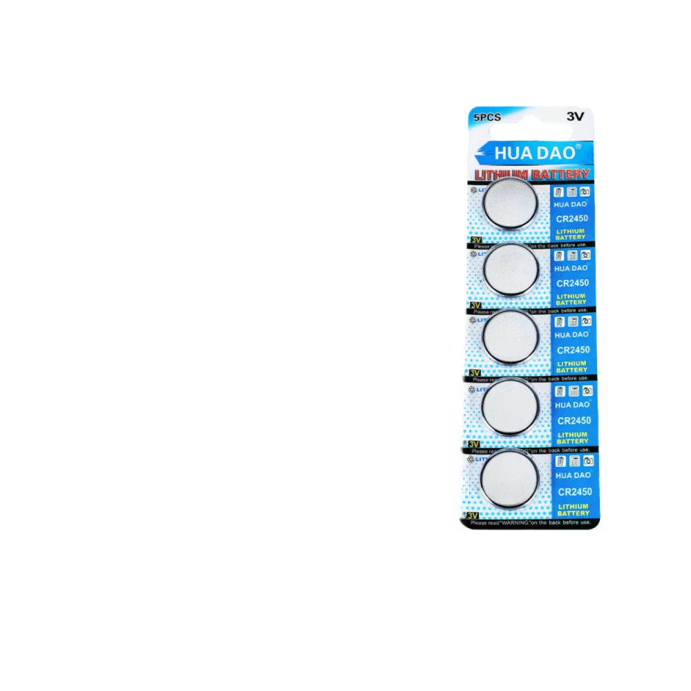 Hot CR2450 3V Button Cell Batteries Lithium Battery DL2450 BR2450 LM2450 KCR5029 For Toy Car Key Remote Control Watch LED Light