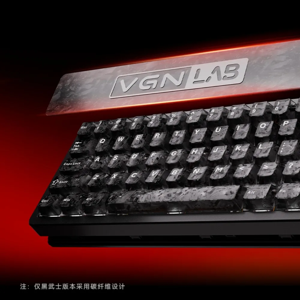 VGN Neon 68 Magnetic Keyboard Gasket Wired Hot-Swap 8K Polling Rate Gamer Keyboard RGB Custom Low Latency Gaming Accessories