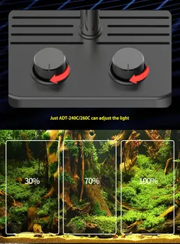 SUNSUN Akvárium LED světlo korálové světlo stmívatelné akvárium vodní rostliny pěstování osvětlení lampa pro dekoraci akvária řasy světlo 10 nejlepší prodej světlo do akvária Sunsun - №1