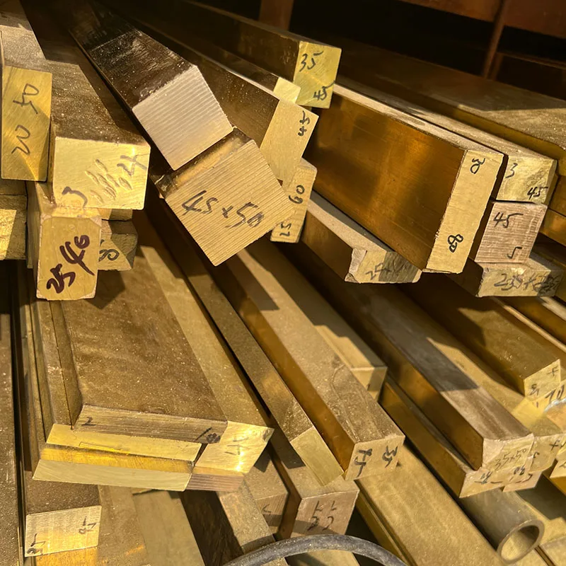 Brass Square Bars Rods Bars Stock 10mm 20mm 25mm 30mm 35mm 40mm 45mm 50mm 55mm 60mm 65mm 70mm 75mm 80mm