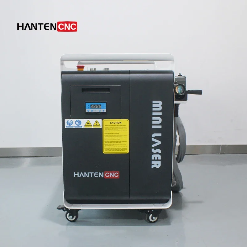 HANTENCNC 1000W 1500W 2000W 3000w JPT Raycus La Ser Cleaner Paint Removal Machine Rust Fiber La Ser Cleaning Machine