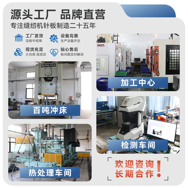 Machine Flat Needle Plate Teeth Jack Zoje Juki Fangde Computer-Controlled Machine Sewing Machine Thin Thick Needle