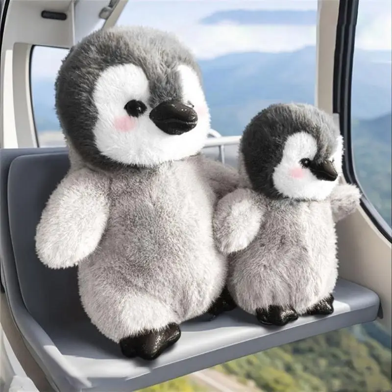 Y88d abraço pinguins brinquedo pelúcia animal pelúcia macio pp algodão cheio travesseiro companheiro boneca para