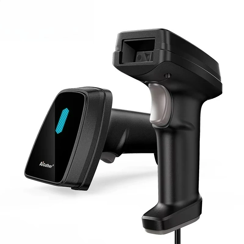 A-9519BTN 2D BT 2.4GHZ Wireless Barcode Scanner for Warehouse Inventory