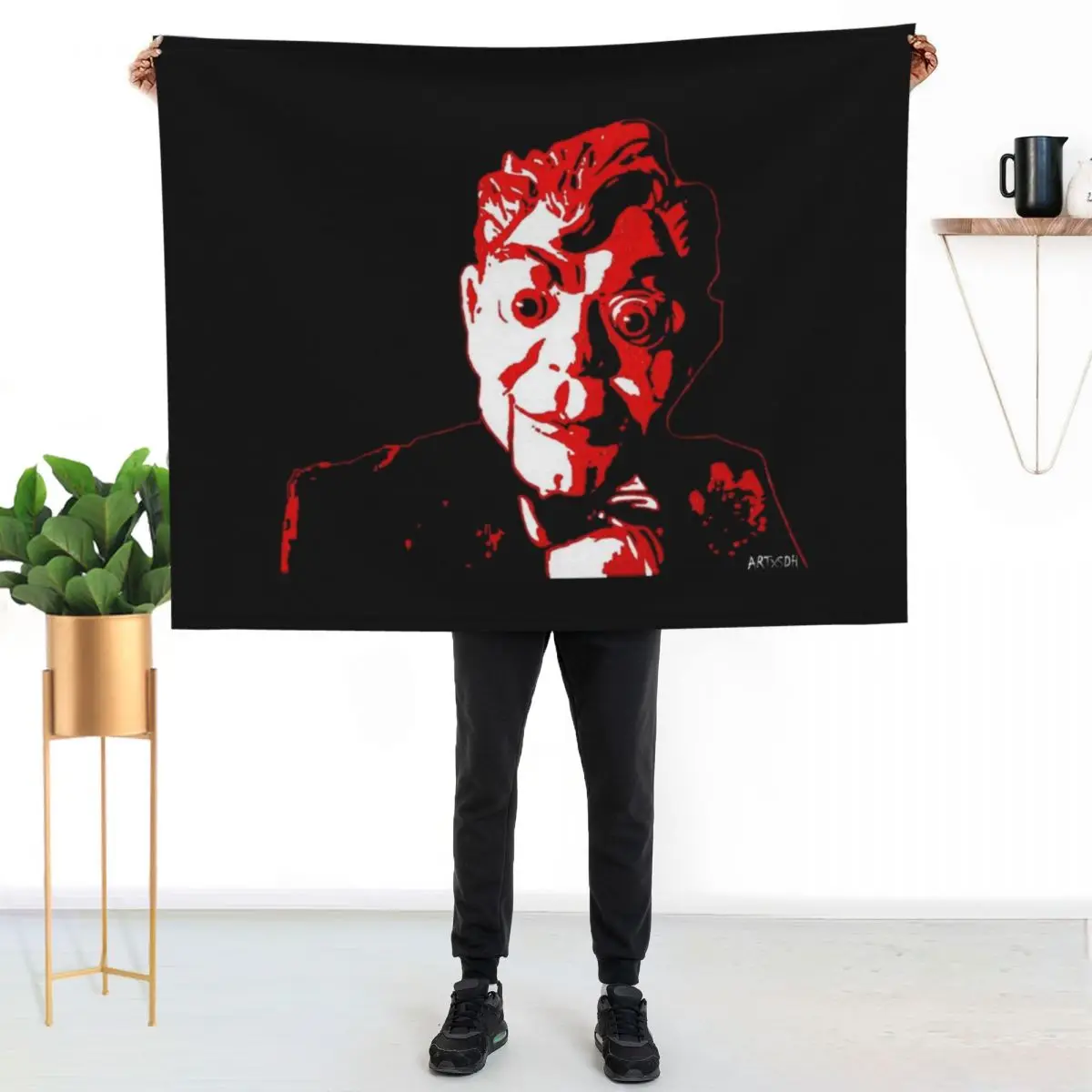Slappy Throw Blanket funny gift Sleeping Bag for babies Thins Polar Heavy Blankets