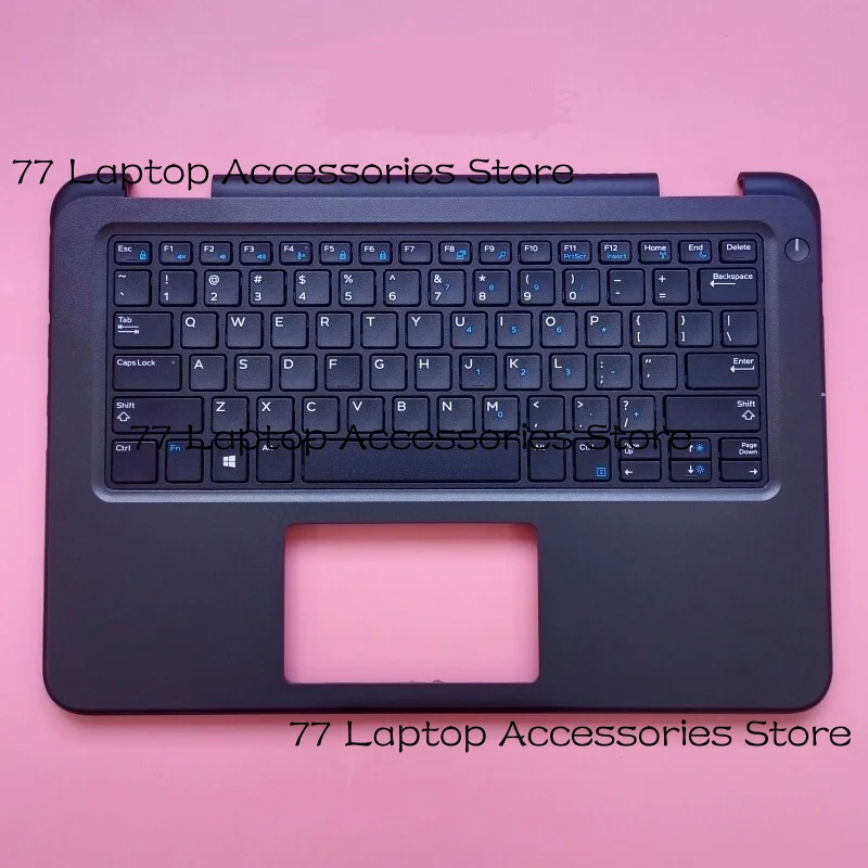 

НОВИНКА для Dell Latitede 3300 3310, верхний корпус, клавиатура PALMREST 0RW6CT RW6CT, черный