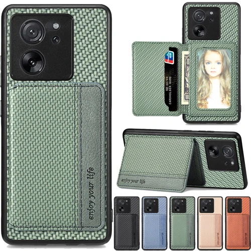 샤오미 14T 13T 프로 14 12T 11T 5G 후면 케이스, 가죽 자석 스탠드 폰 Mi 11 Lite Redmi Note 13 Pro Plus 12 Pro 10 10 10T Funda 