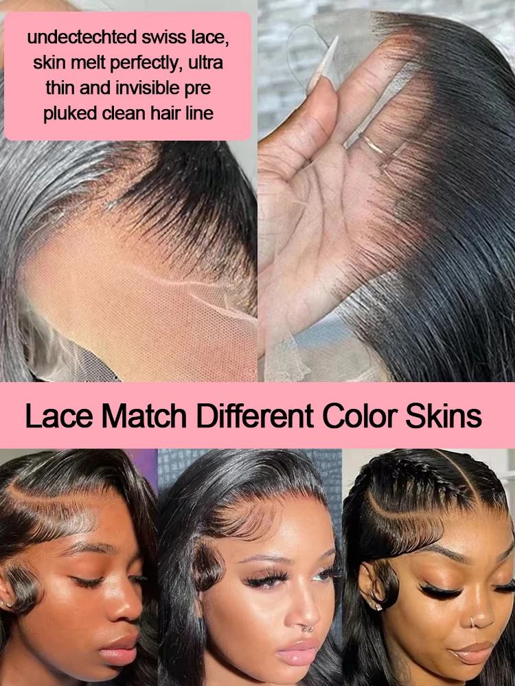 30 40 بوصة الجسم موجة 13x4 13x6 HD الدانتيل الشفاف الباروكات الأمامية شعر الإنسان المياه مجعد 360 كامل الدانتيل الباروكات 300 الكثافة للنساء