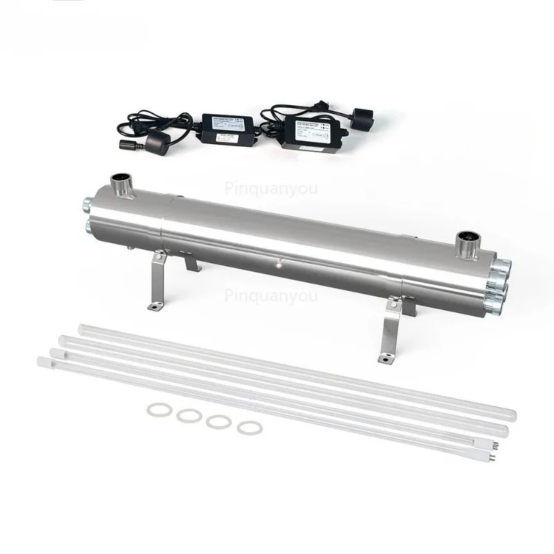 2025 منقي مياه تجاري فوق البنفسجية لحمام السباحة معدات معالجة المياه بالأشعة فوق البنفسجية 110 وات 24GPM فلتر مياه بالأشعة فوق البنفسجية #1