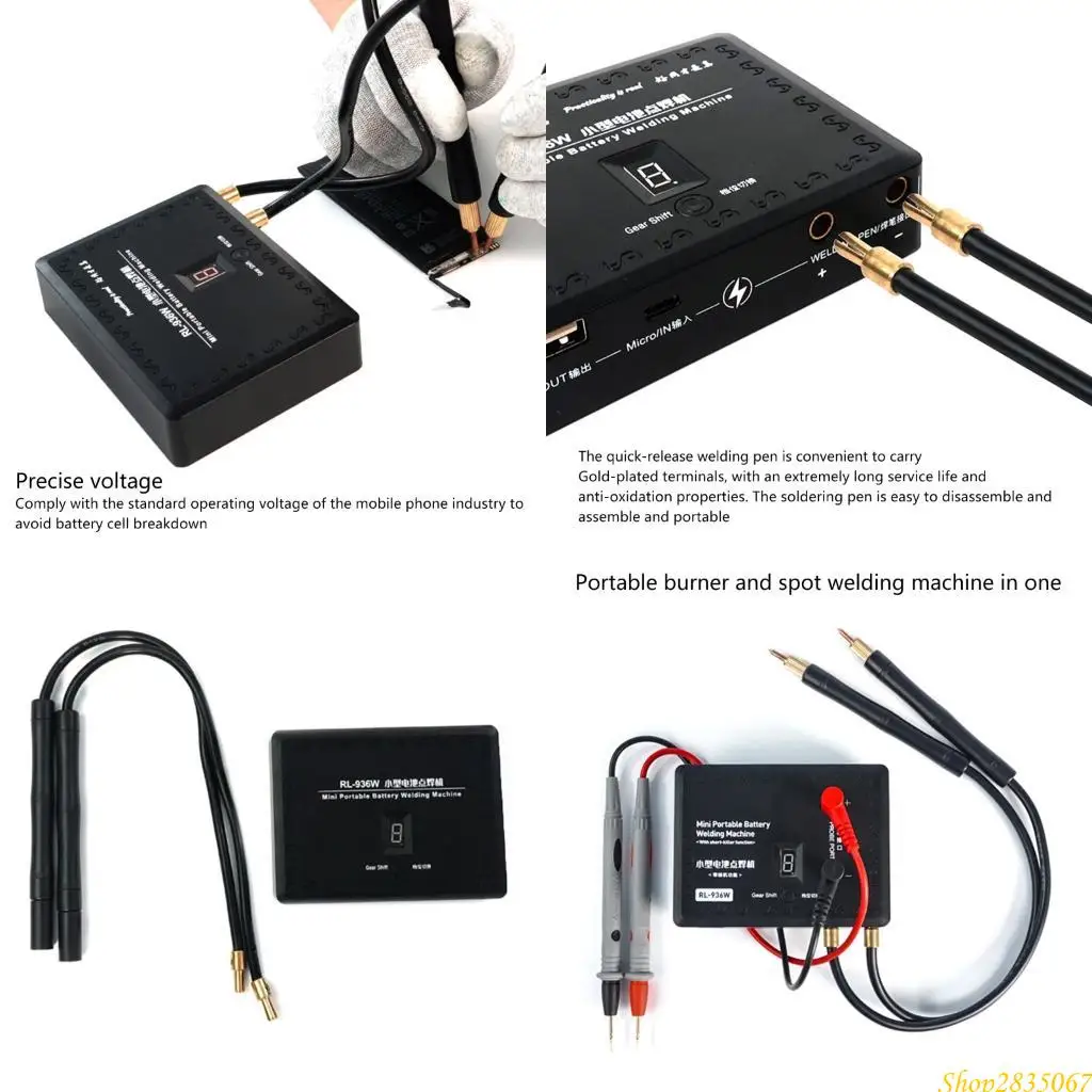 

RL-936W Портативные места сварщики сварщики заряженной ручной батареи сварщика с Nickel Electric для сварочных аксессуаров 831F
