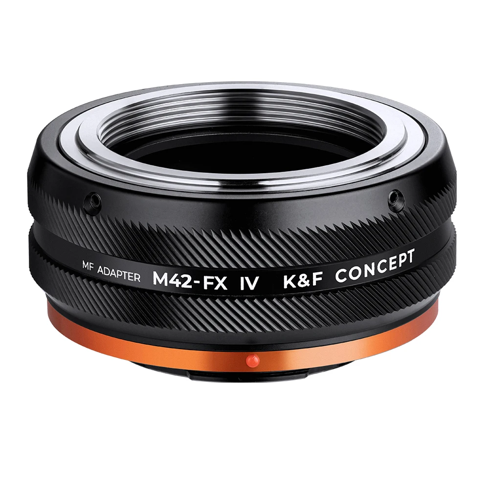 K&F Concept M42-FX M42 Mount Lens Screw to Fujifilm X XF FX Mount Camera Adapter Ring for Fuji XT30 XT2 XT3 XT4