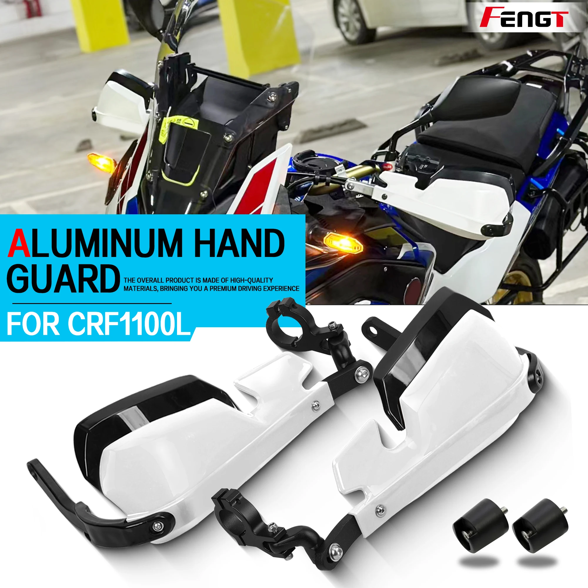 Handguard For HONDA Africa Twin CRF1100L CRF1000L Aluminum Alloy Handlebar Handguard Hand Guard Handlebar Protection Guard