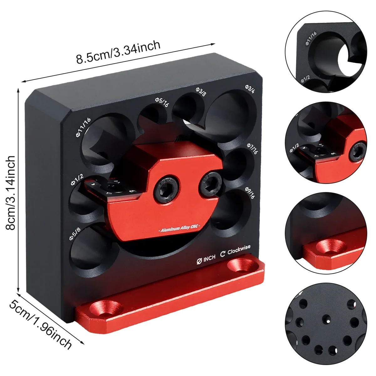 Dowel Maker Jig 5/16-3/4 pulgadas, pasador ajustable, cortador de carpintería, taladro eléctrico, espiga de fresado, herramienta auxiliar de varilla redonda