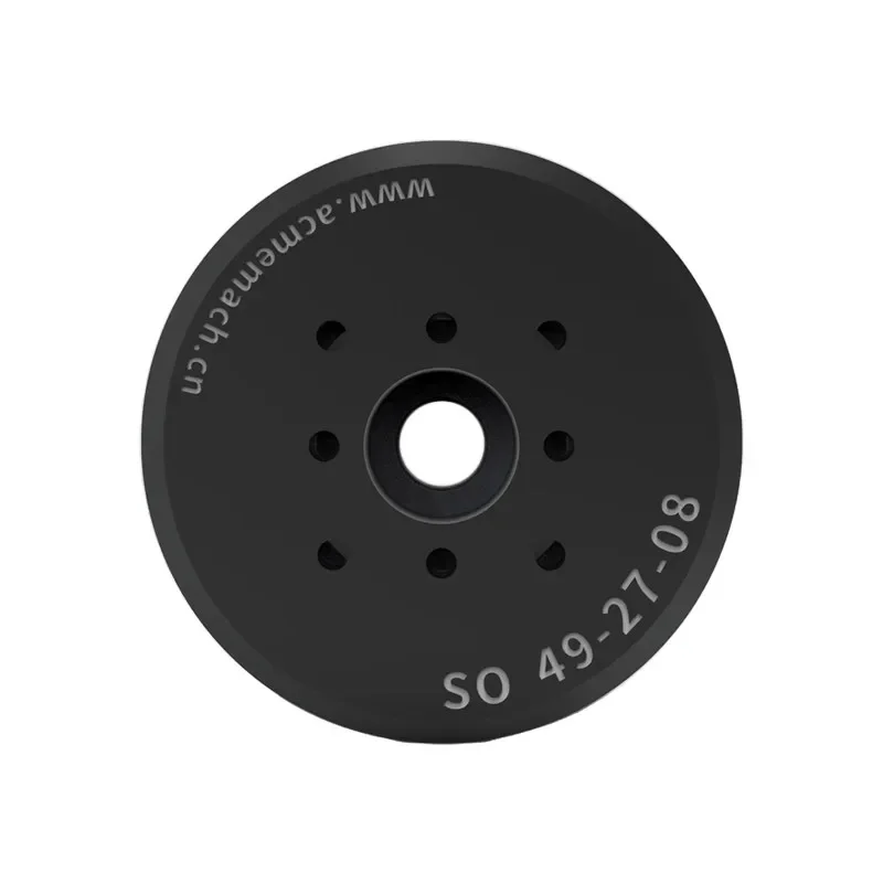 Jizhi technology so4310 small size high torque hollow motor motor can be threaded servo motor 5015