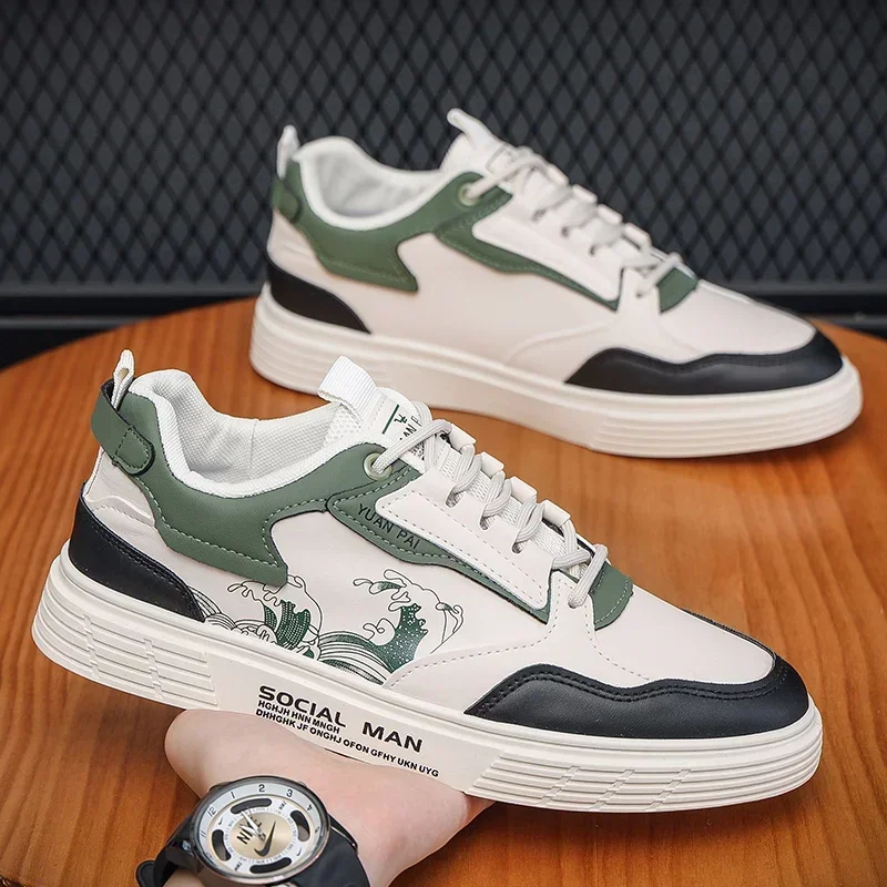 

Leather Shoes For Men Breathable Men's Casual Leather Shoes Zapatos Hombre Casual Sapatos Masculinos Mens Sneakers