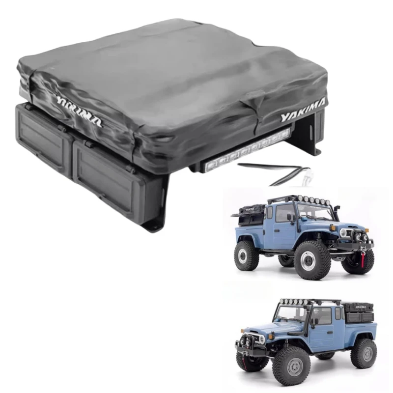 Bucket Rack + Roof Tent + Spotlights sets for VP VS4-10 Phoenix Upgrades. 1/10 VS4 10 Phoenix Rock Crawler truck. RC Car toys