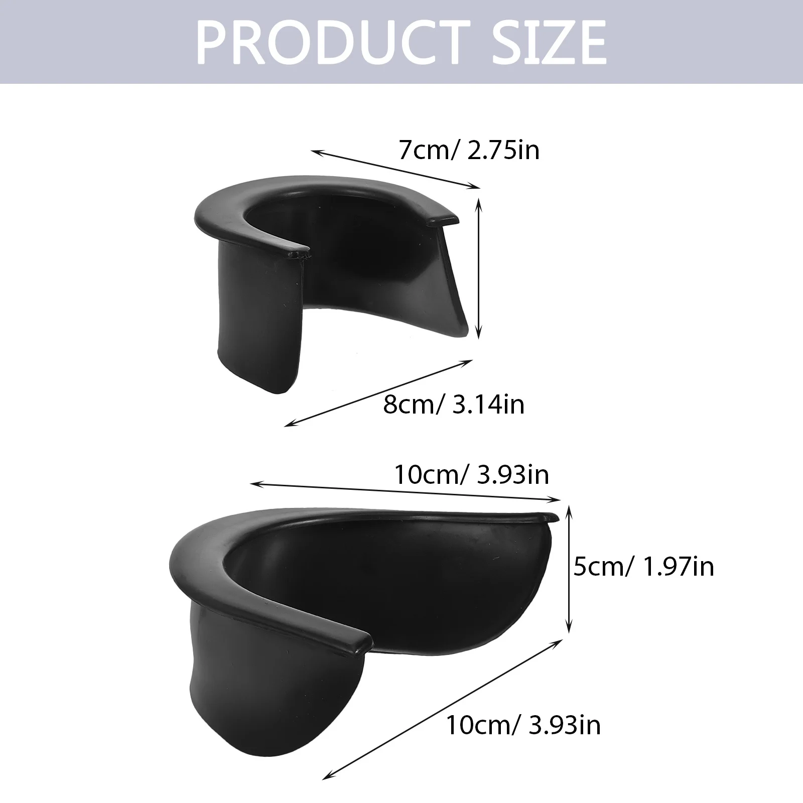 6 قطعة طاولة صغيرة جيب البلاستيك واقية طاولة لحمام السباحة الاستخدام اليومي ثقب السنوكر بطانة قوي ثقب السنوكر بطانة للاستخدام اليومي