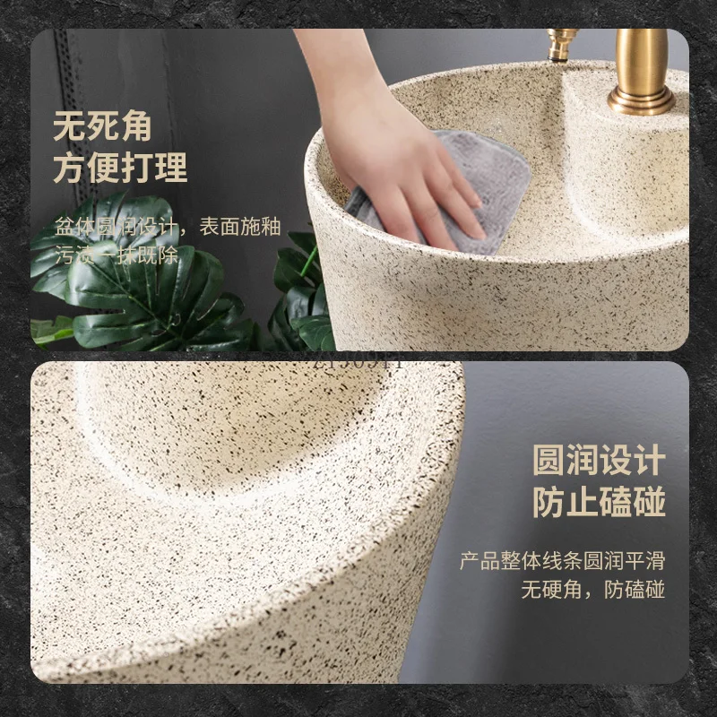 *حوض حوض عمودي عتيق للحديقة حوض خارجي حوض عمودي كبير مستدير