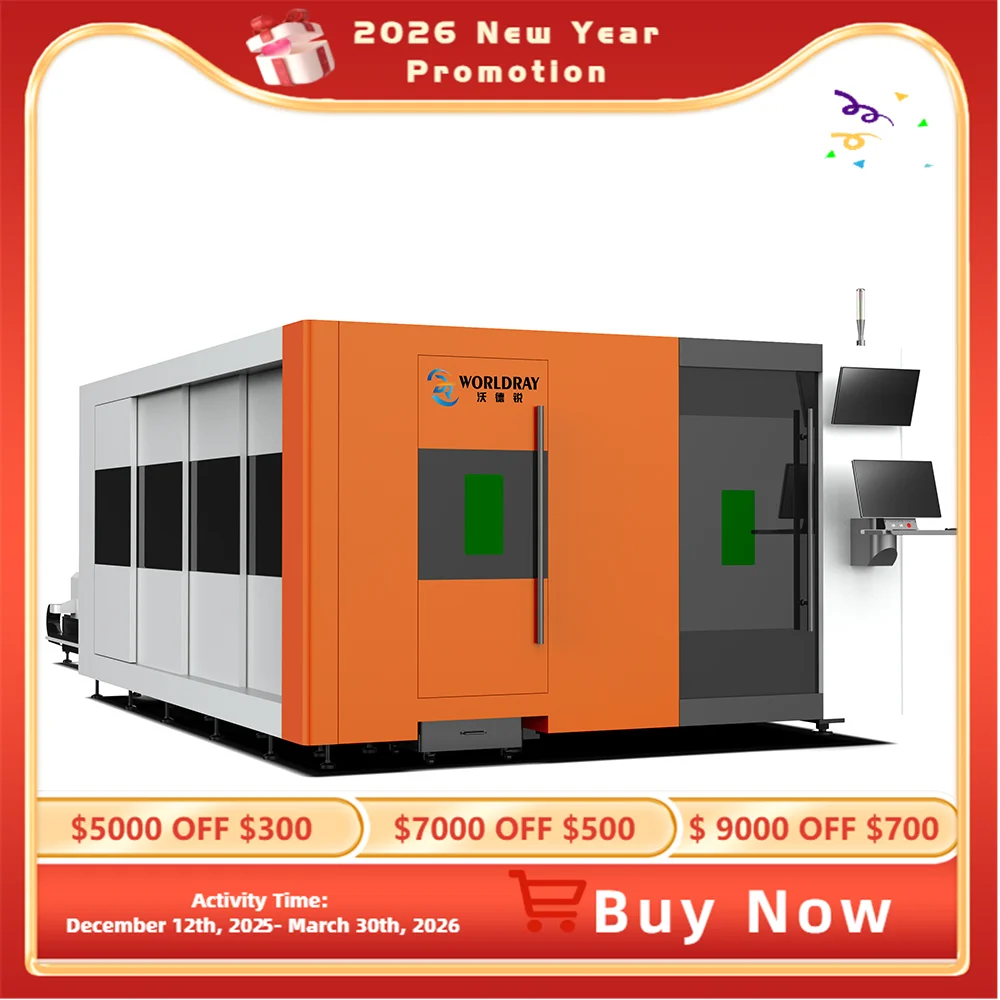 PT3015 6KW Sheet and Pipe Enclosed Fiber Laser Cutting Machine for Metal Pipe and Sheet with Factory Deirect Price