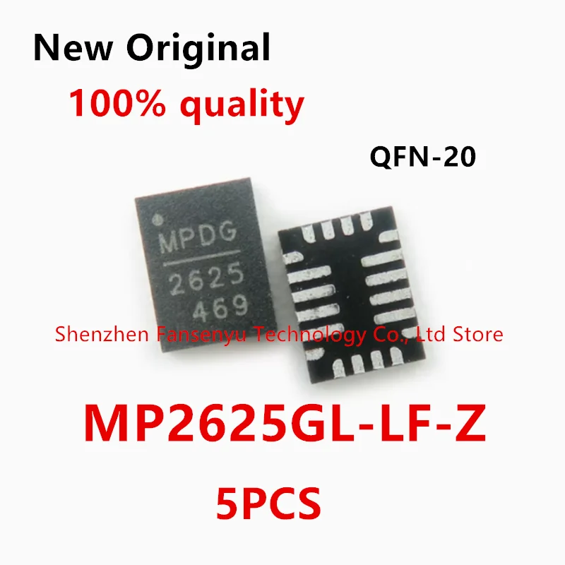 

(5piece)100% New MP2625GL-LF-Z MP2625GL MP2625 QFN-20 Chipset