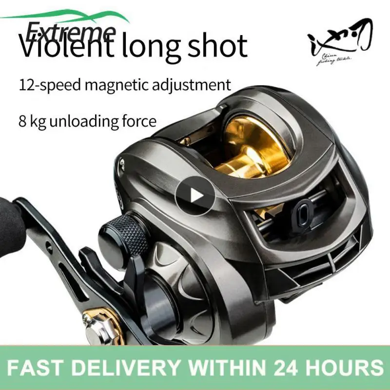 Piscifun Alijoz 300 Low Profile Baitcasting Reel 15KG Max Drag 8+1 Bearings Aluminum Frame Freshwater Saltwater Fishing Reel