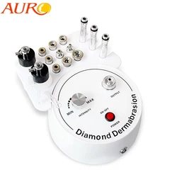 Auro Home-puntas de microdermoabrasión de diamante, 9 puntas, 3 varitas, punta de dermoabrasión, eliminación de arrugas, eliminación de la piel, Peeling de la piel Facial