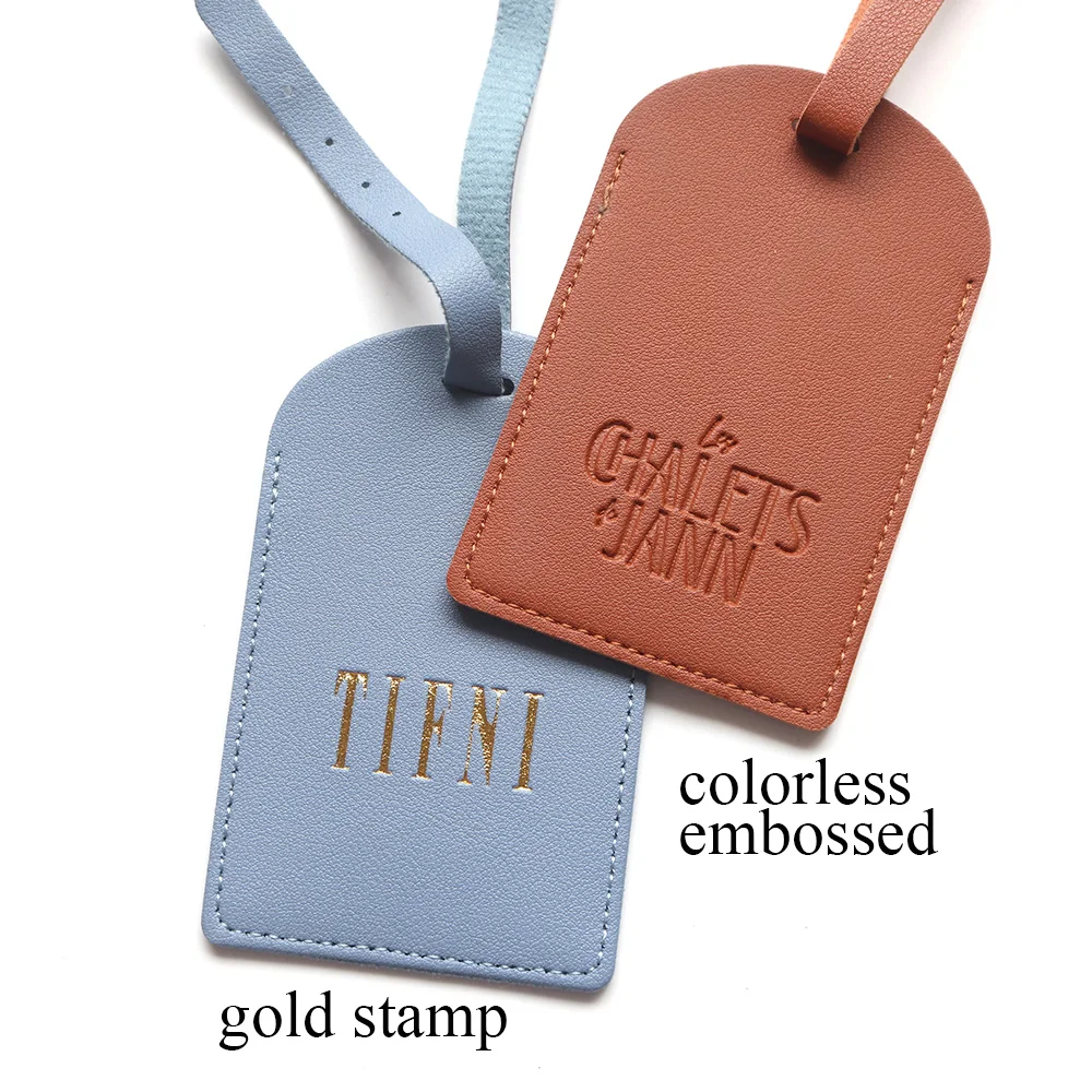 Custom Letters Luggage Tags Personalized Name DIY Logo Card wallet