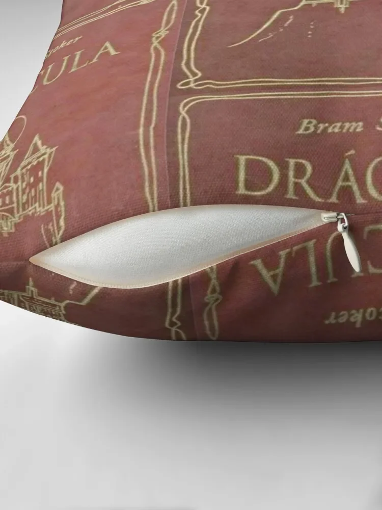 Bram Stokers Dracula Original Book Cover Throw Pillow Pillowcases Cushions For Children Bed pillowcases Christmas Pillows pillow