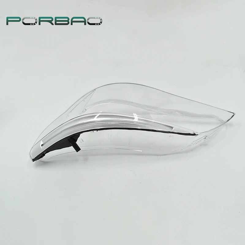 New Style Headlamp Glass Lens Cover Car Accessories Transparent Headlight Lampshade For BMW E60 E60LCI 2008 2009 2010