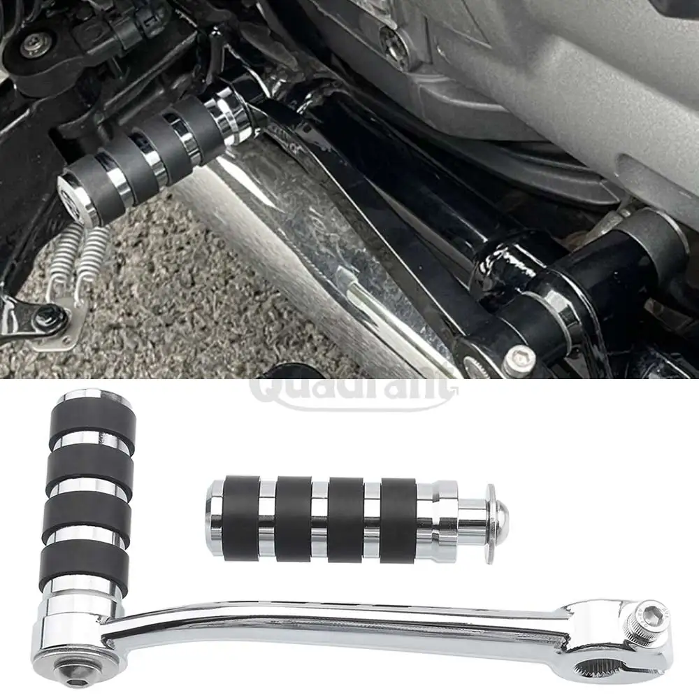 Motorcycle Foot Heel/Toe Shift Lever Kit Shifter Peg Rear Gear-Shift For BMW R18 Classic 100Years Roctane R18B 2020-2024 Chrome