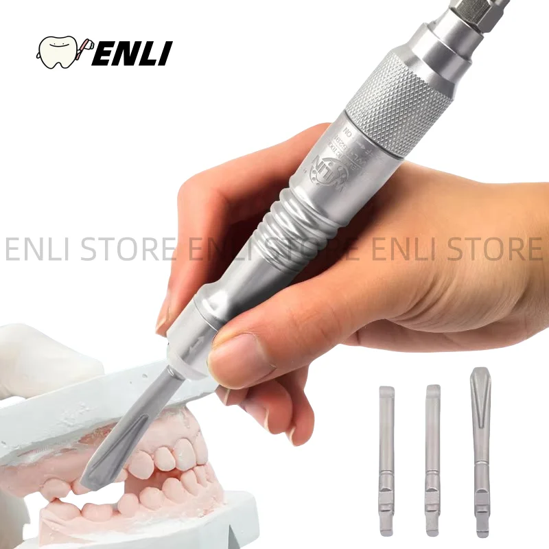 Micro Air Flux Chipper Pneumatic Shovel Air Chisel Dental Carving Vibrating Shovels Dental Gypsum Cast Air Flux Chipper