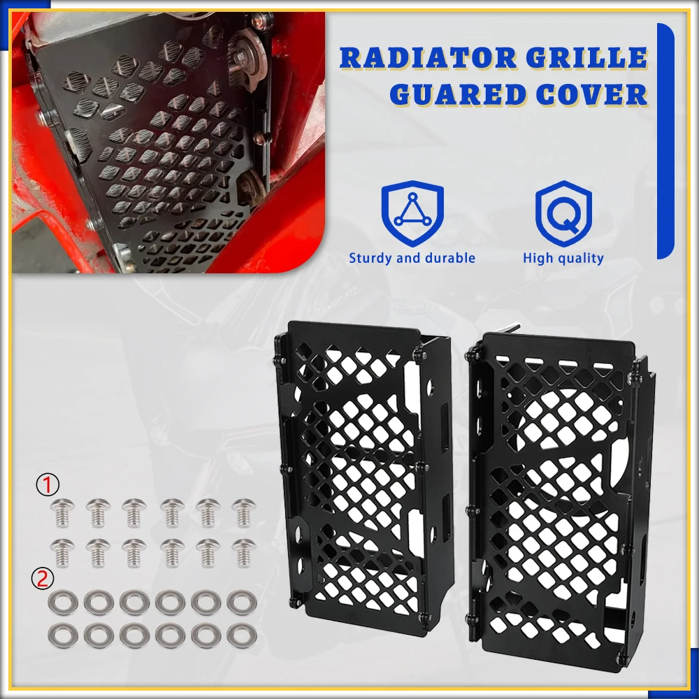 

2024 New For BETA RR Racing Model 125 200 250 300 350 390 430 480 2020 2021 2022 2023 Moto Radiator Grille Guard Cover Protector