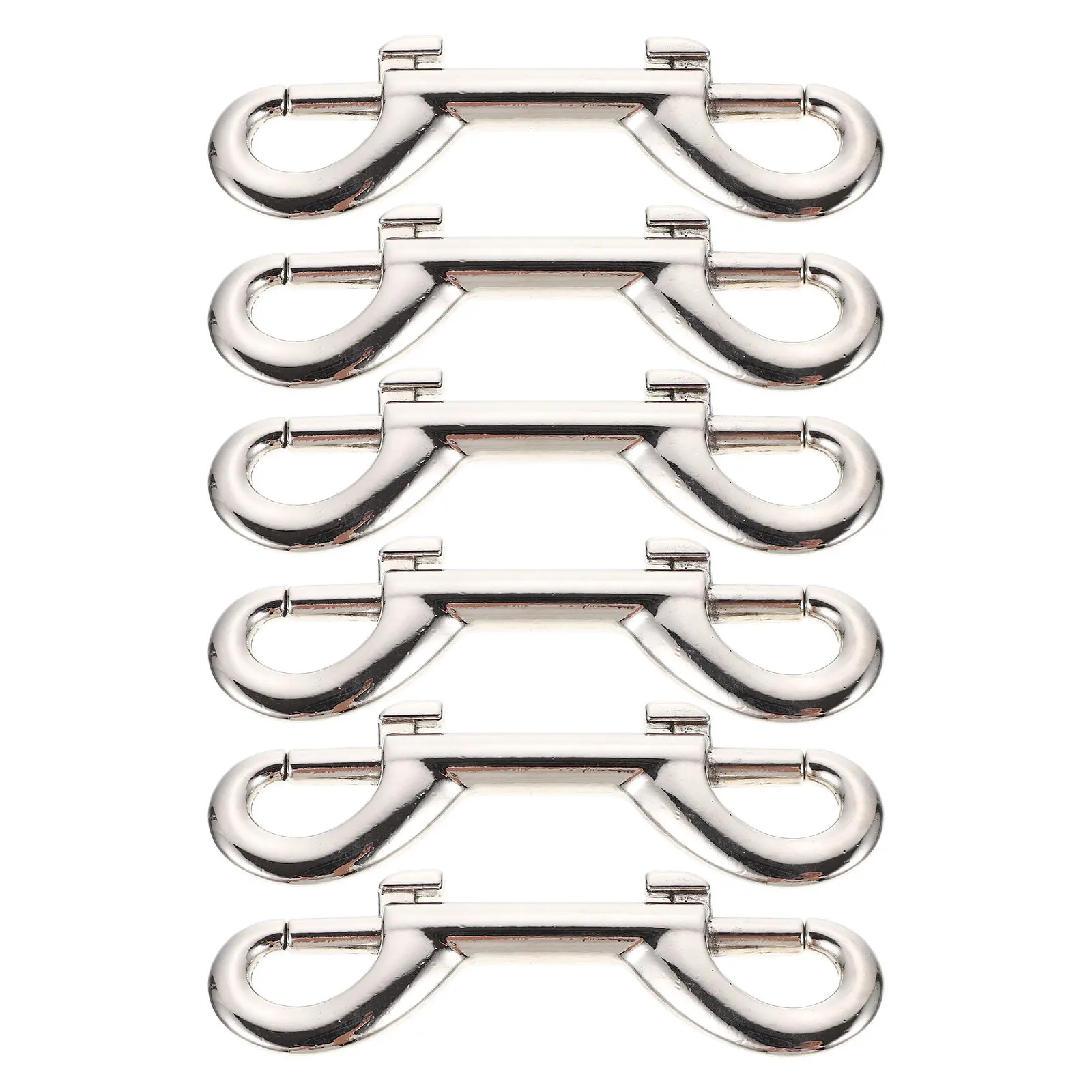 

6Pcs Pet Buckle Hook Zinc Alloy Snap Clasps for Leash Collar Purse Zipper DIY Chain Clasp Hanging Decorations Lightweight Small