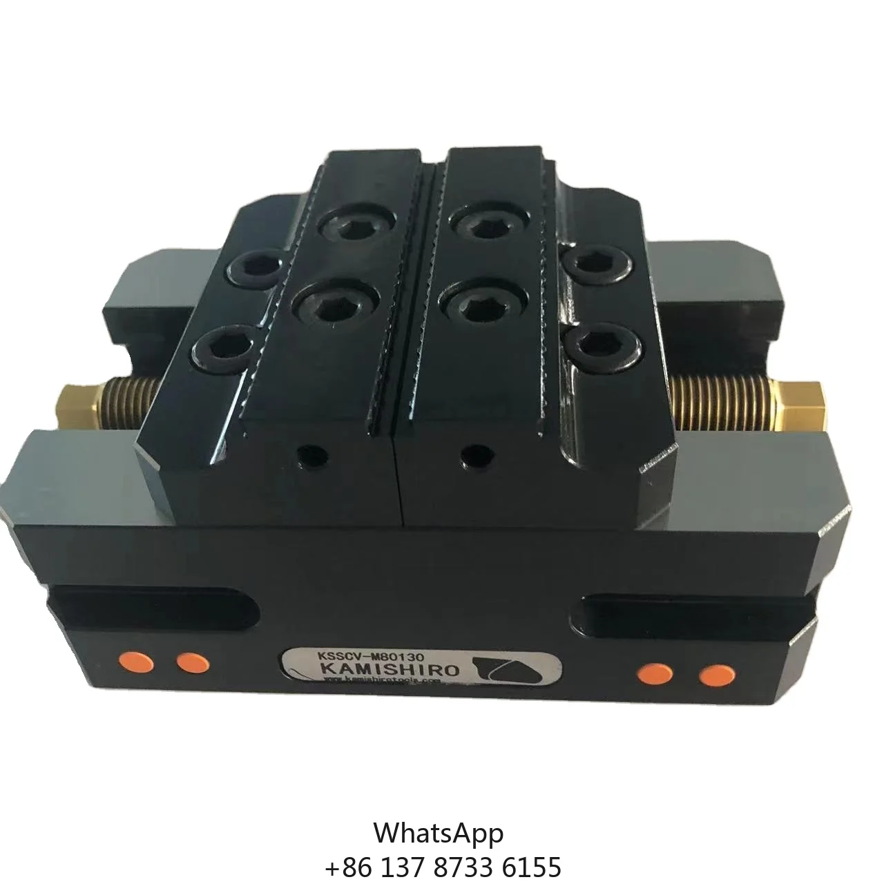 

Lang Compatible Kamishiro KSSCV-M80130 Precision Vice 130mm Universal Self Centering Vise For CNC Machine 5th Axis Rotary VMC