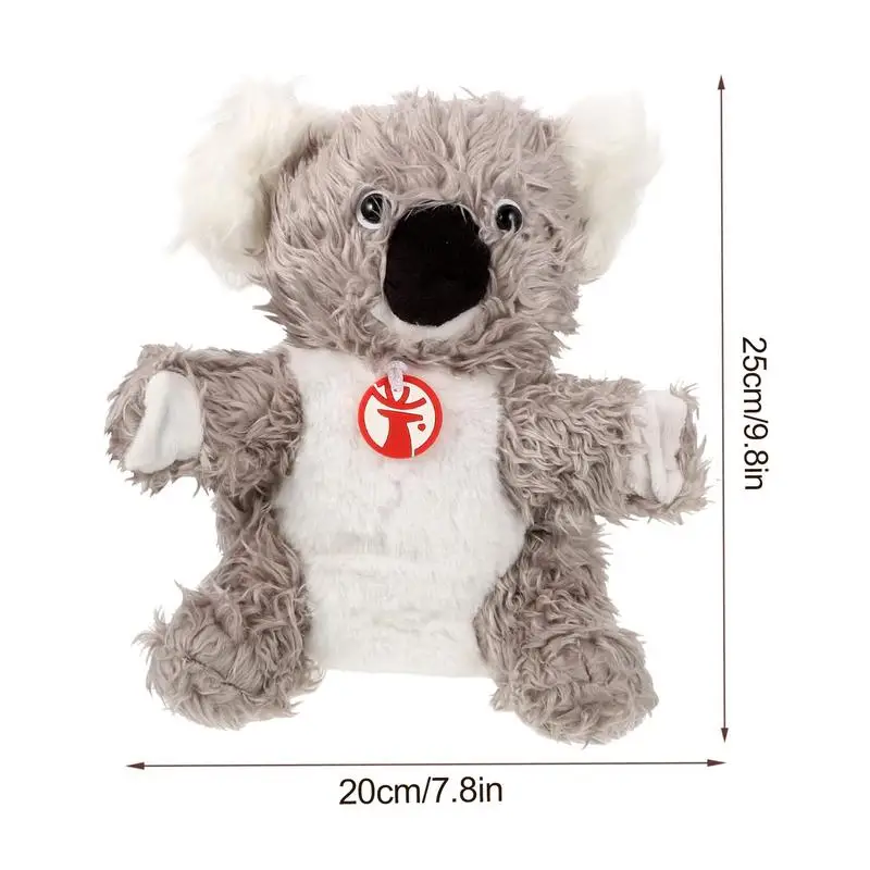 Marionnettes à Main en Forme d'Ours en Forme de Koala pour Homme, Jouet Créatif, Réaliste, Animal, Compagnon de Jeu