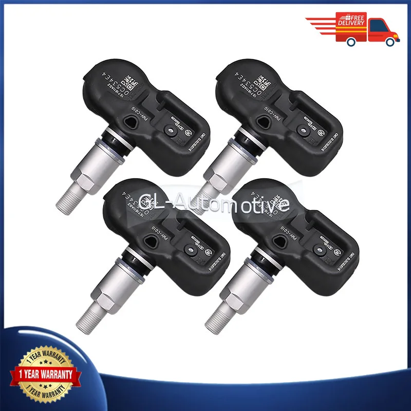 1/4PCS 315MHZ TPMS Tire Pressure Sensor For Toyota Camry Corolla Highlander Yaris Lexus GS IS LS ES 42607-06020 PMV-C010