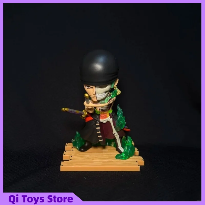 Genuine Toptoy One Piece Roronoa Zoro Jason Freeny Blind Box Figure Anime Collectible Model Desktop Decoration Gift New Arrival