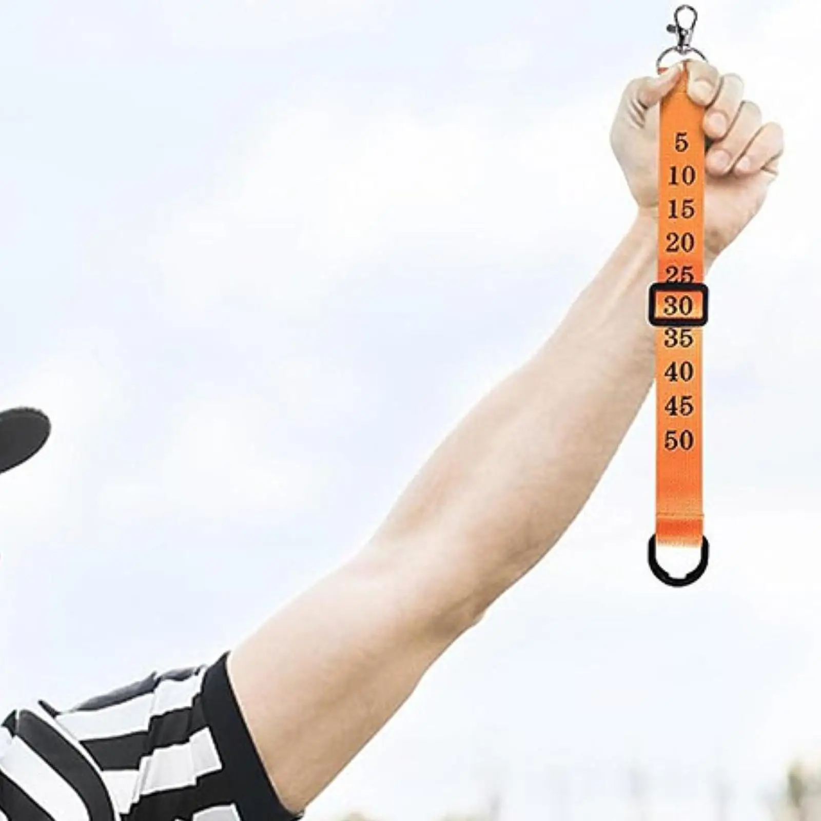 

Nylon Football Chain Clip Wrist Down Indicator Referee Football Accessories for Outdoor Sports Training