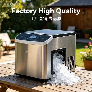 Factory Top Crystal Cubic Daily Production 100KG~120KG Support Ice/ice Water/water Ice Maker and Dispenser for Hotel